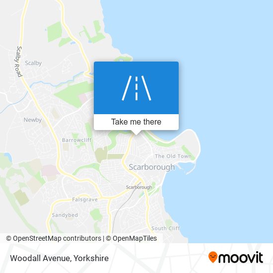 Woodall Avenue map