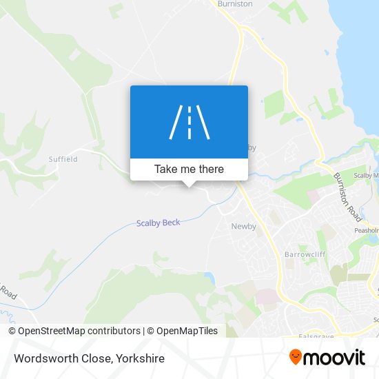 Wordsworth Close map