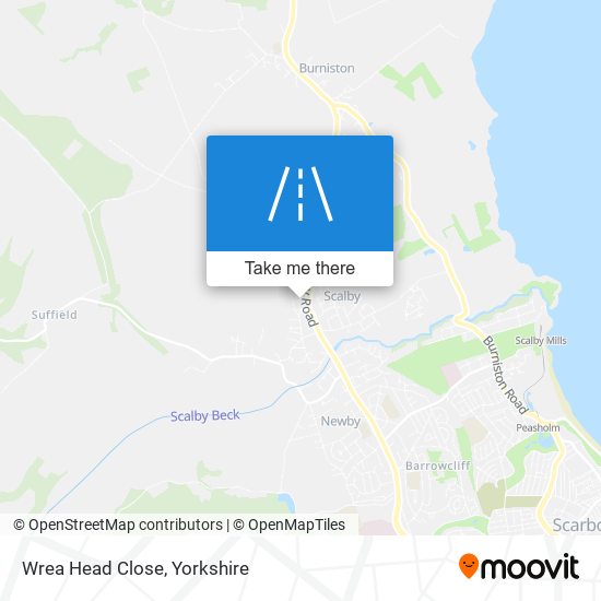 Wrea Head Close map