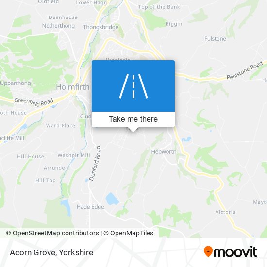 Acorn Grove map