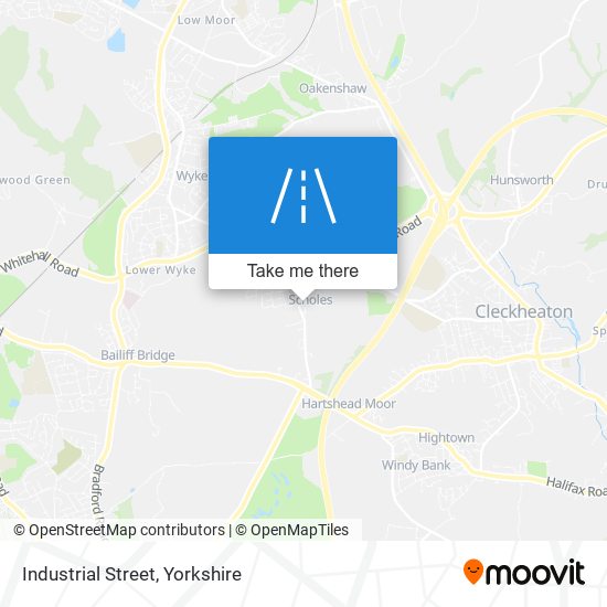 Industrial Street map