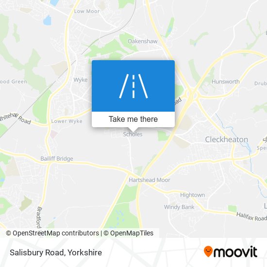 Salisbury Road map
