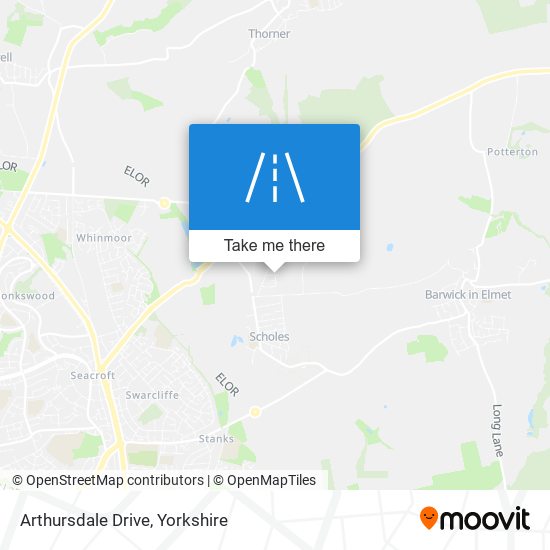 Arthursdale Drive map