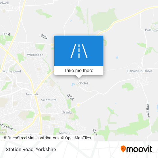 Station Road map