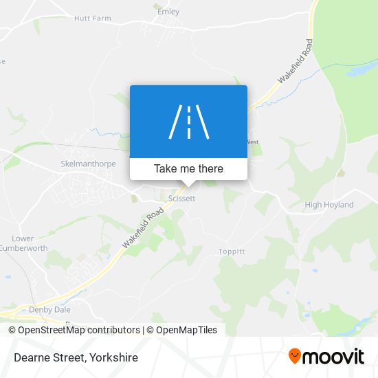 Dearne Street map