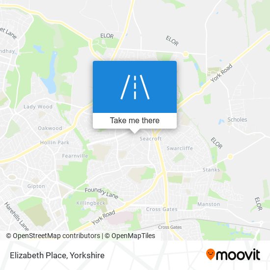 Elizabeth Place map