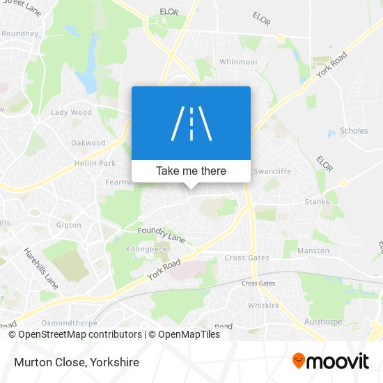 Murton Close map