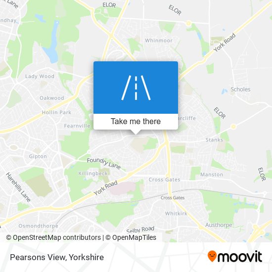 Pearsons View map