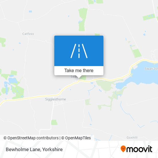 Bewholme Lane map