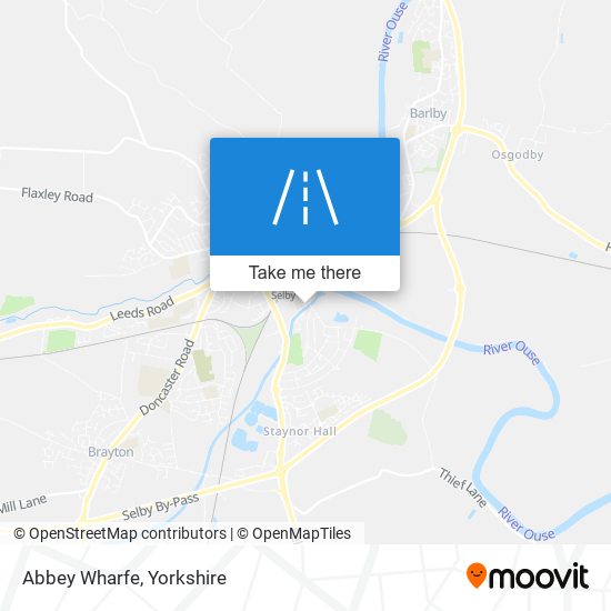 Abbey Wharfe map