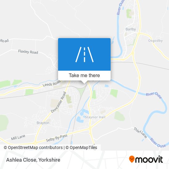 Ashlea Close map