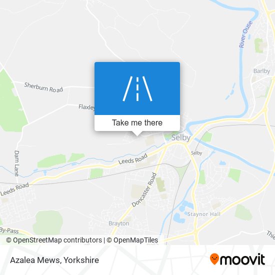 Azalea Mews map