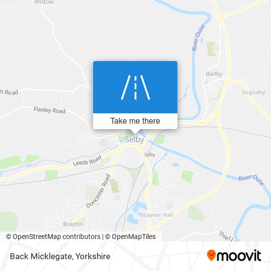 Back Micklegate map