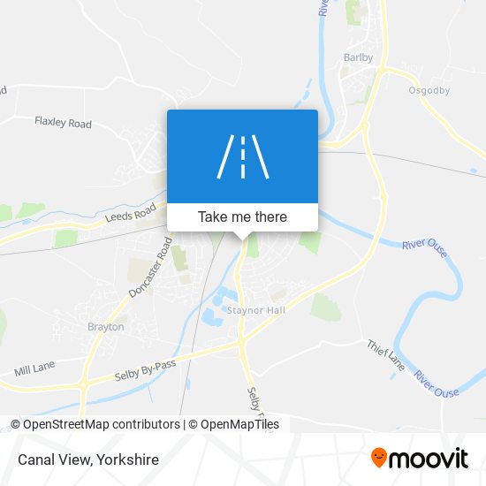 Canal View map