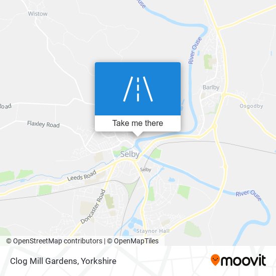 Clog Mill Gardens map