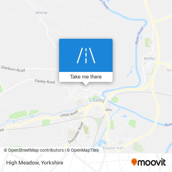 High Meadow map