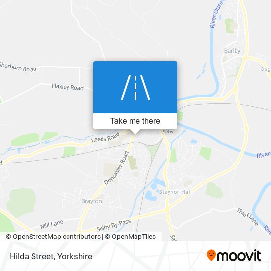 Hilda Street map