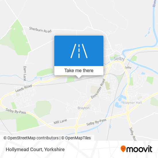 Hollymead Court map