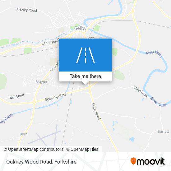 Oakney Wood Road map