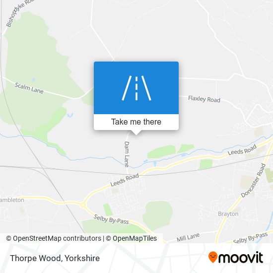 Thorpe Wood map