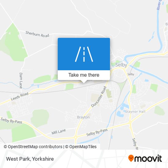 West Park map