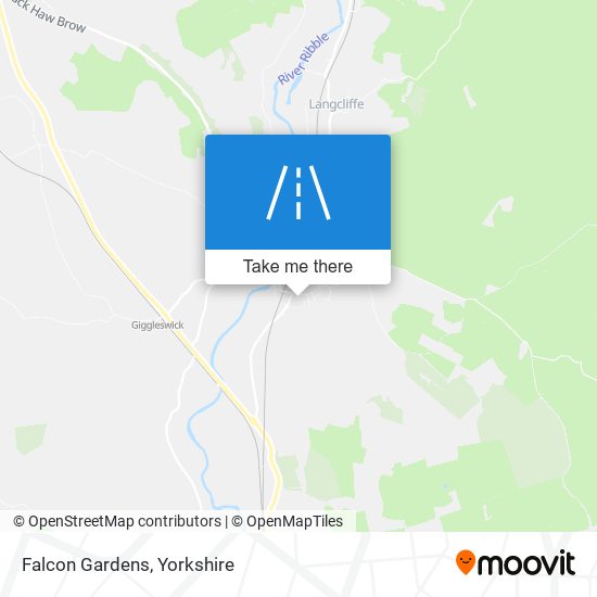 Falcon Gardens map