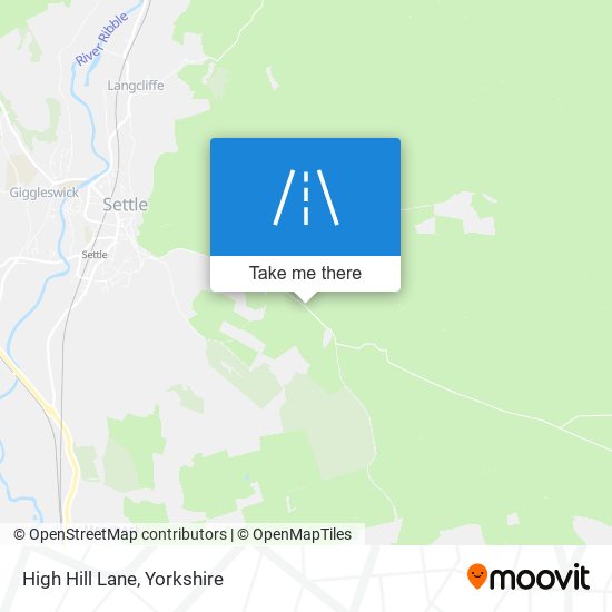High Hill Lane map