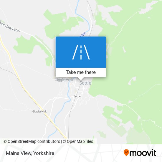 Mains View map