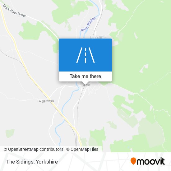 The Sidings map