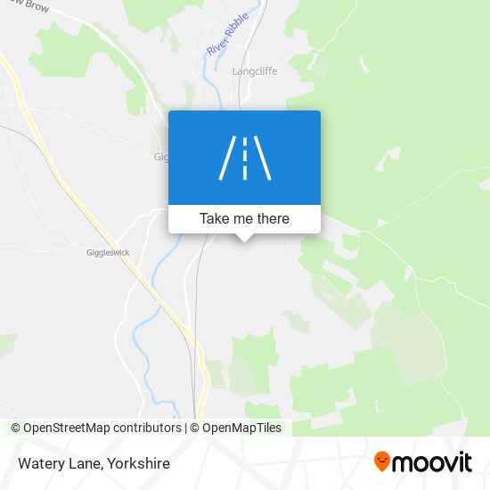 Watery Lane map