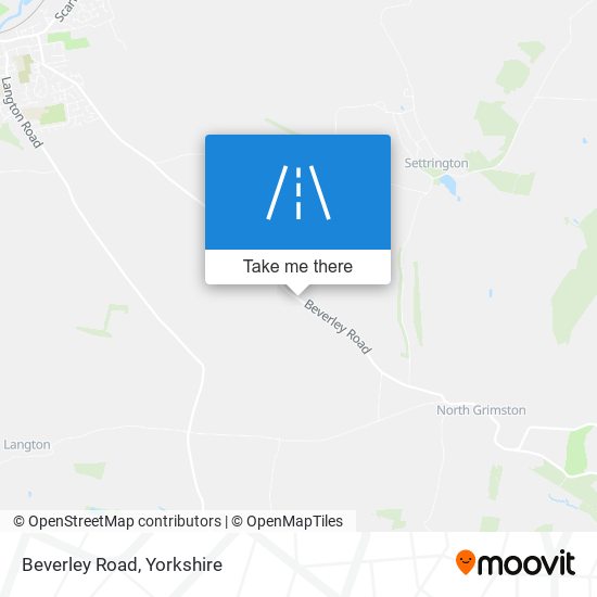 Beverley Road map