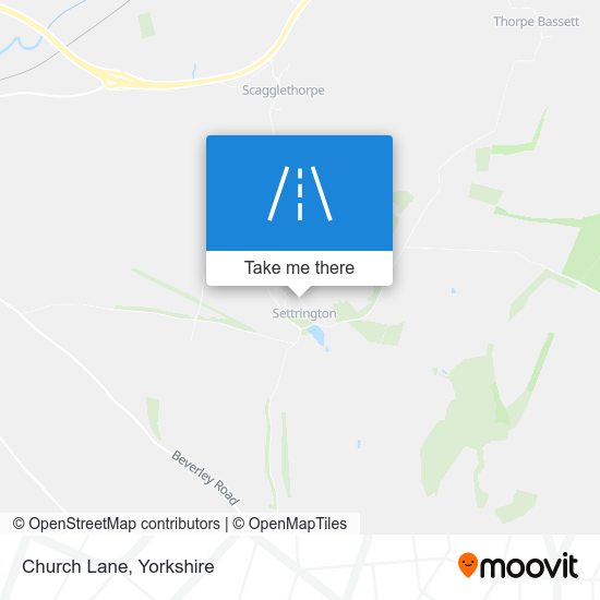 Church Lane map