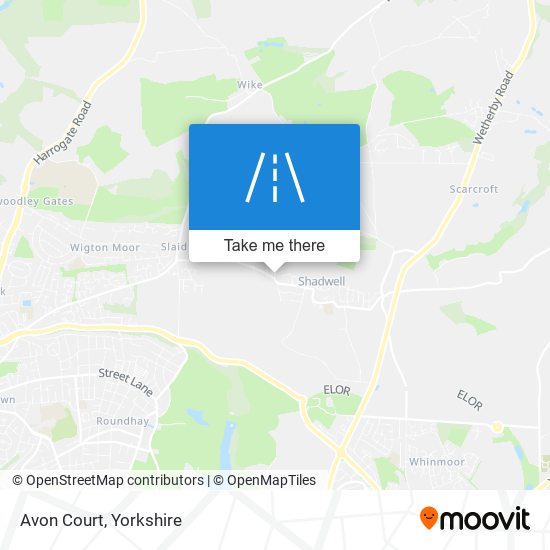 Avon Court map