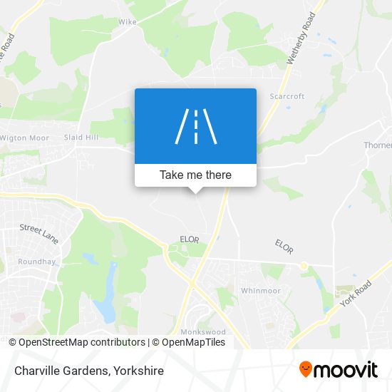 Charville Gardens map