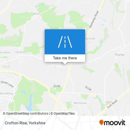 Crofton Rise map