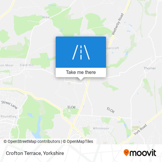 Crofton Terrace map