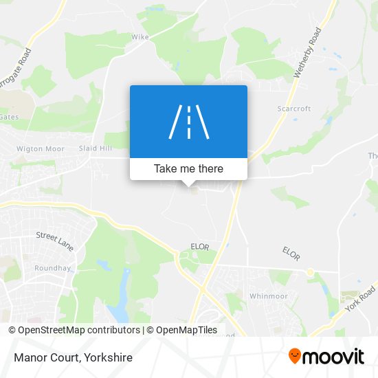 Manor Court map