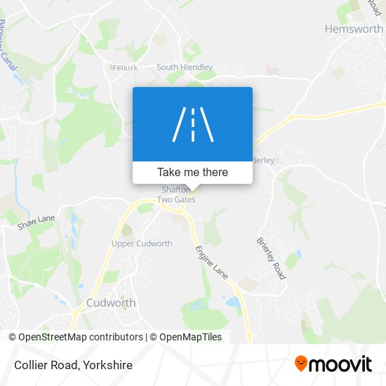 Collier Road map