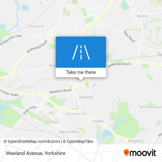 Weeland Avenue map