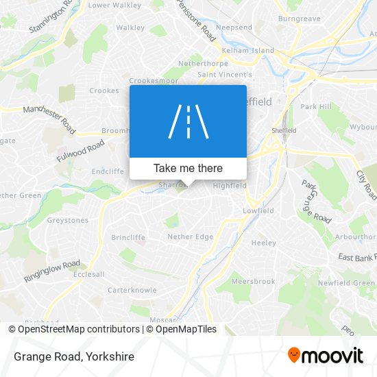 Grange Road map