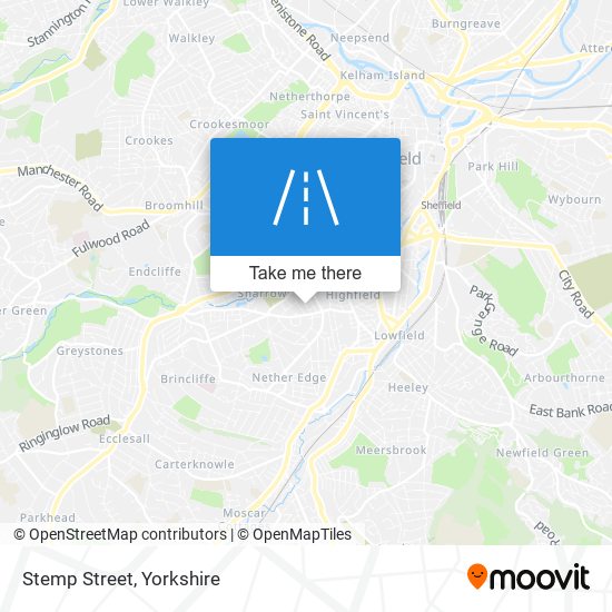 Stemp Street map