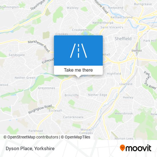 Dyson Place map