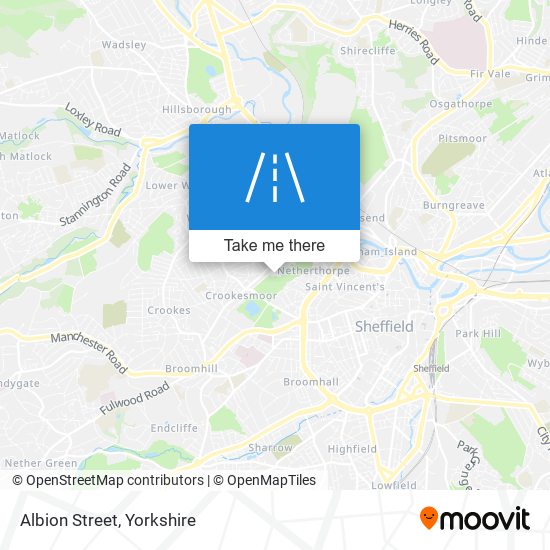Albion Street map