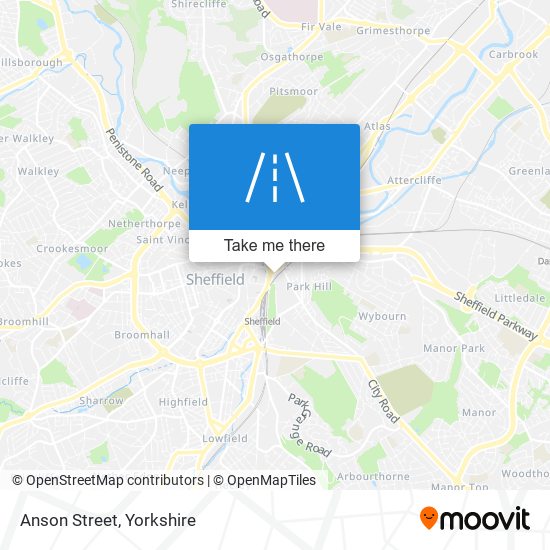 Anson Street map
