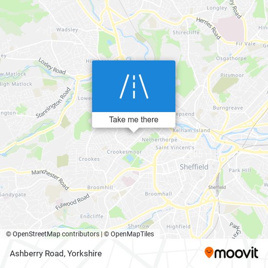 Ashberry Road map