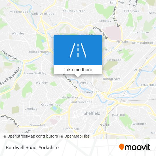 Bardwell Road map