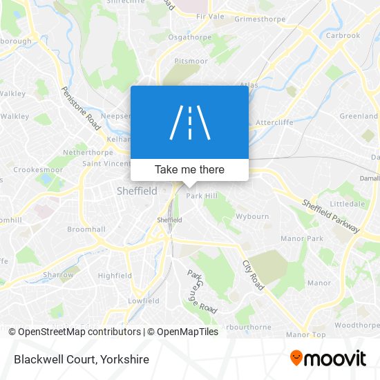 Blackwell Court map