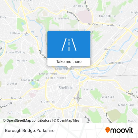 Borough Bridge map