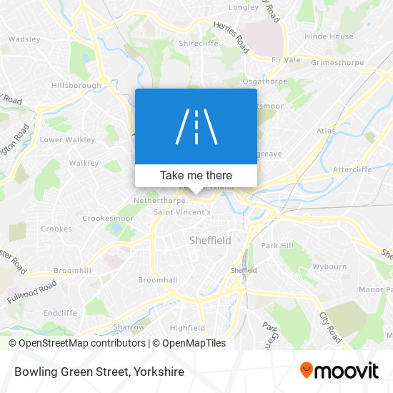 Bowling Green Street map