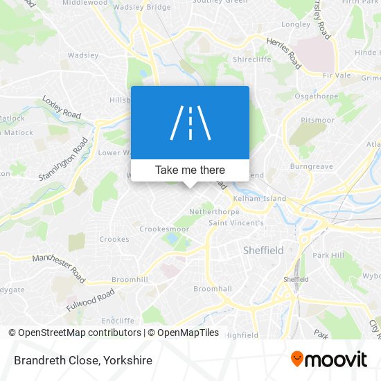 Brandreth Close map